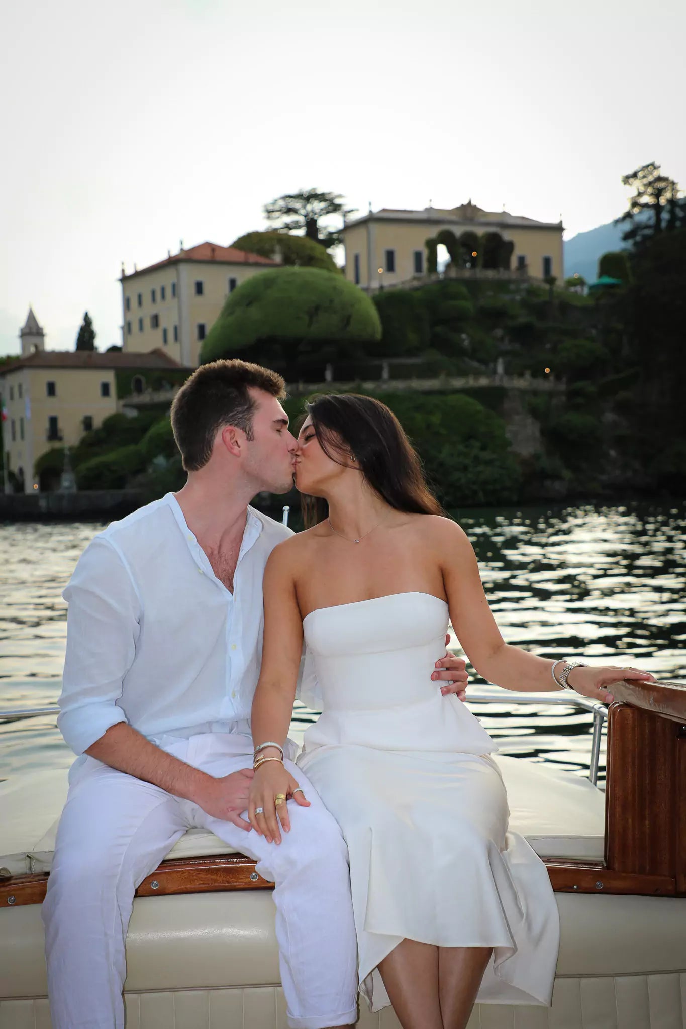 Luxury proposal planning by Nadia Fraqair in Lake Como
