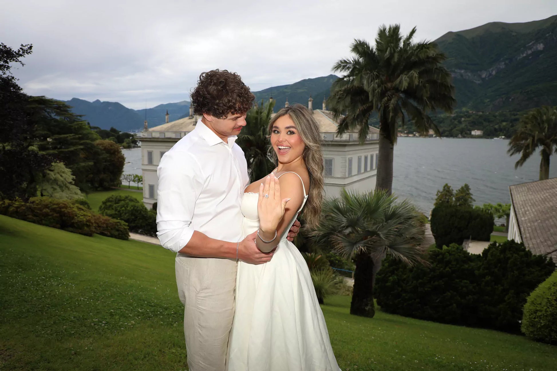 Stylish engagement outfit inspiration for couples planning a Lake Como photo shoot